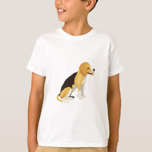 Beagle Dog Pet Animals Peace Love T-Shirt