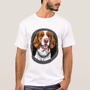 Beagle dog portrait dog lover gift T-Shirt