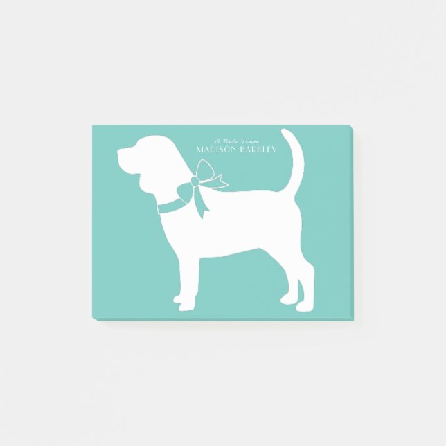 Beagle Dog Puppy Post-it Notes (Front)