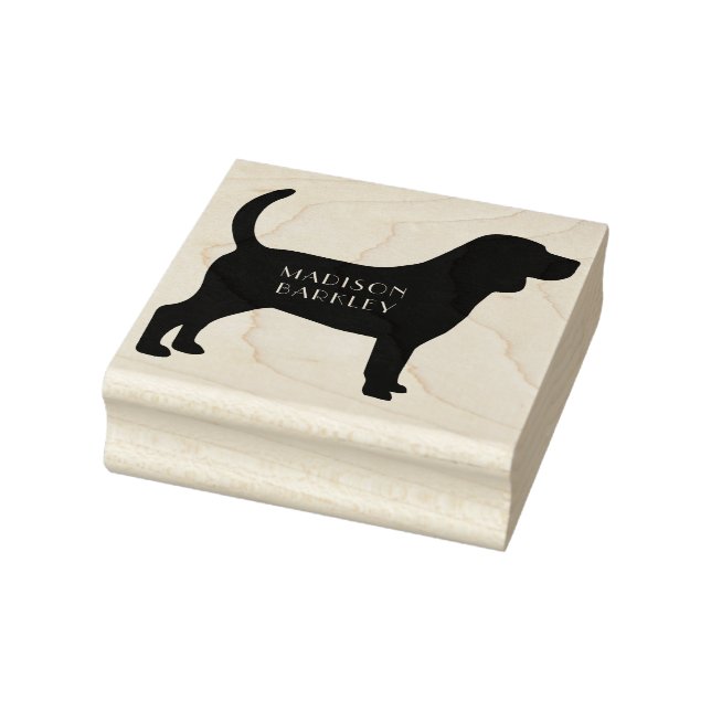 Beagle Dog Puppy Rubber Stamp (Stamp)