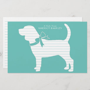 Beagle Dog Puppy Stationery