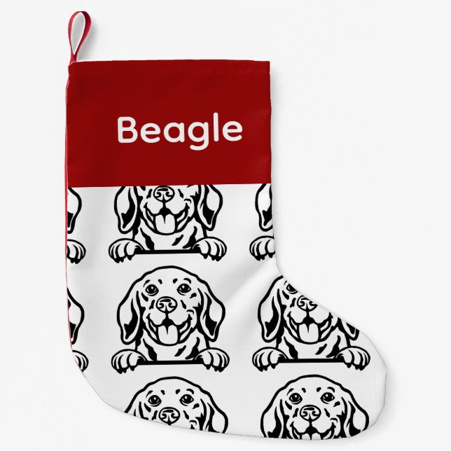 Beagle dog socks  Customized dog Socks - Put Y (Front)