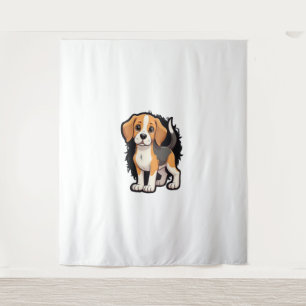 Beagle Dog T Shirt Tapestry