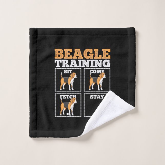Beagle Dog Training Dog Wash Cloth (Wash Cloth)