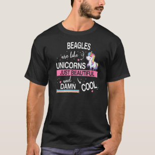 Beagle Dog Unicorn T-Shirt