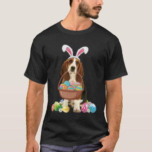 Beagle Easter Day Bunny Eggs Easter Costume T-Shirt