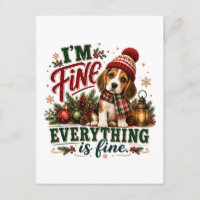 Beagle Fine Everything Is Fine