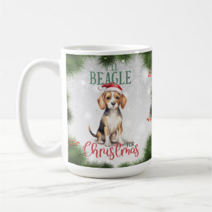 Beagle Funny Dog Pun Christmas Coffee Mug