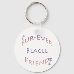 Beagle Furever Keychain