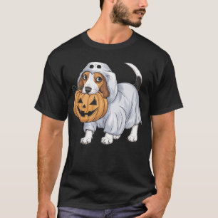 Beagle Ghost Dog Halloween T-Shirt
