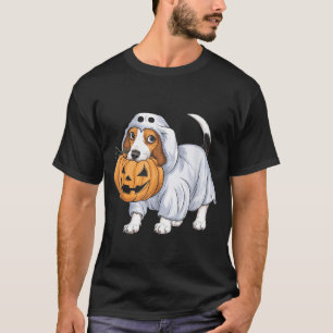 Beagle Ghost Dog Halloween T-Shirt