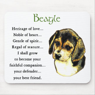Beagle Gifts Mouse Pad