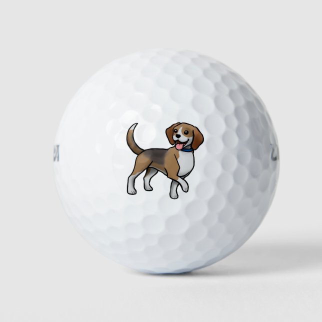 Beagle Golf Balls (Front)