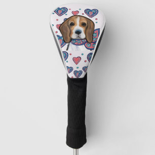 Beagle golf head cover