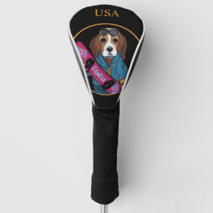 BEAGLE GOLF HEAD COVER