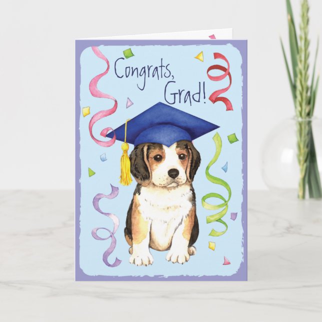 Beagle Graduate Card (Front)
