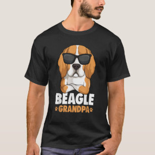 Beagle Grandpa Dog  for Men T-Shirt