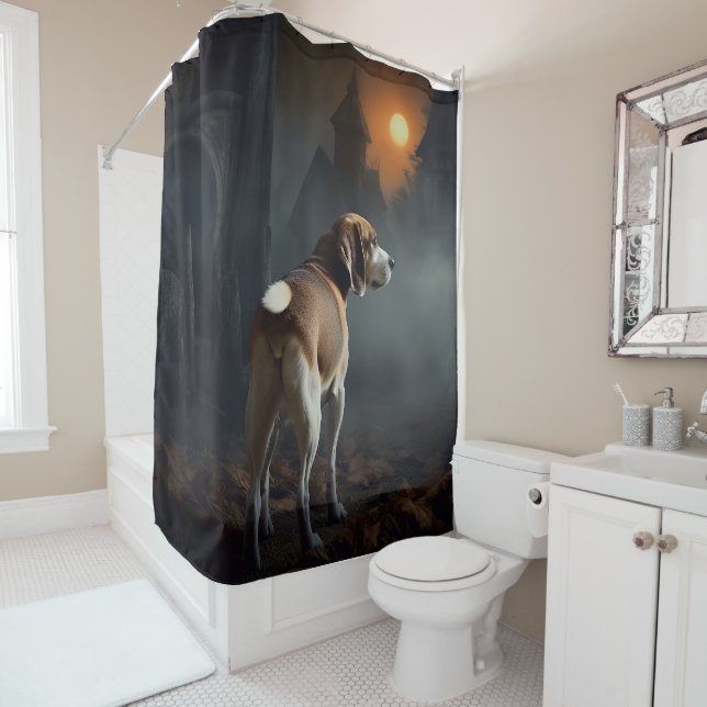 Beagle Halloween Scary  (In Situ)