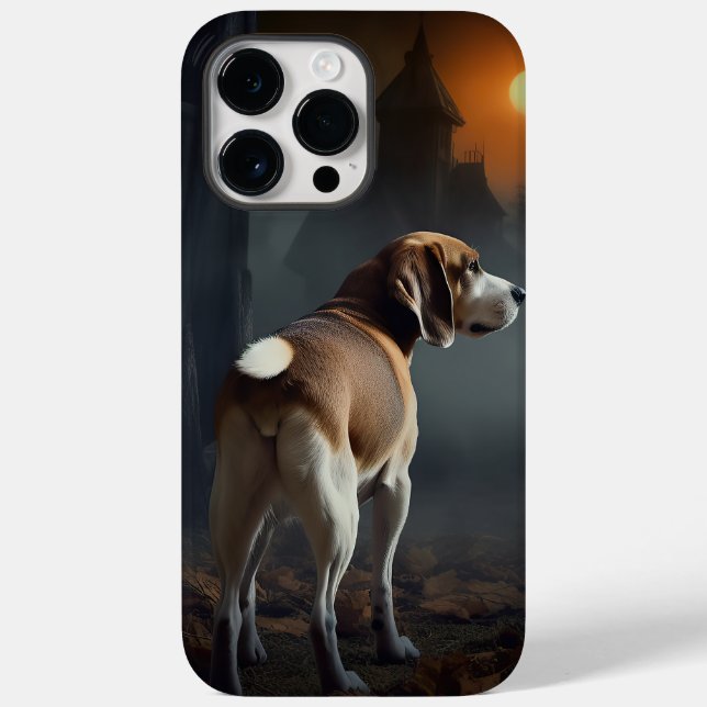 Beagle Halloween Scary  Case-Mate iPhone Case (Back)