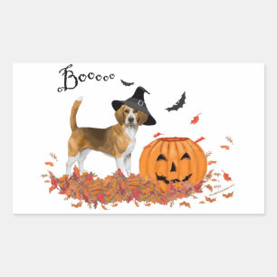 Beagle Halloween Sticker