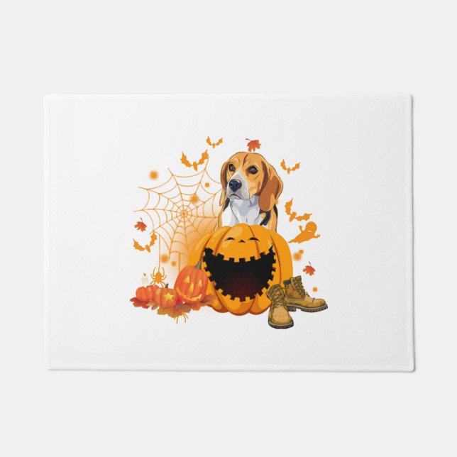 Beagle Halloween T ShirtBeagle Dog Halloween Doormat (Front)