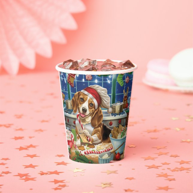 Beagle Holiday Baking: Festive Christmas Paper Cups (Insitu)