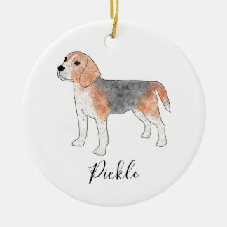 Beagle Holiday Ornament