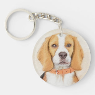 Beagle Hound Dog Peinture Animal Art original