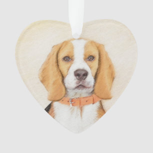Beagle Hound Dog Peinture Animal Art original