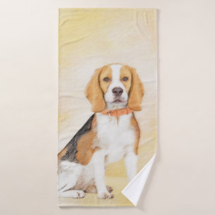 Beagle Hound Dog Peinture Animal Art original