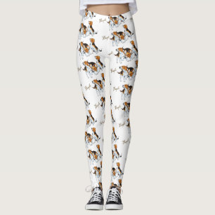 beagle hounds leggings