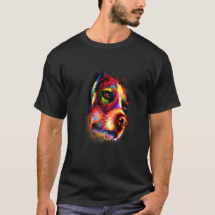 Beagle In Watercolor Art T-Shirt