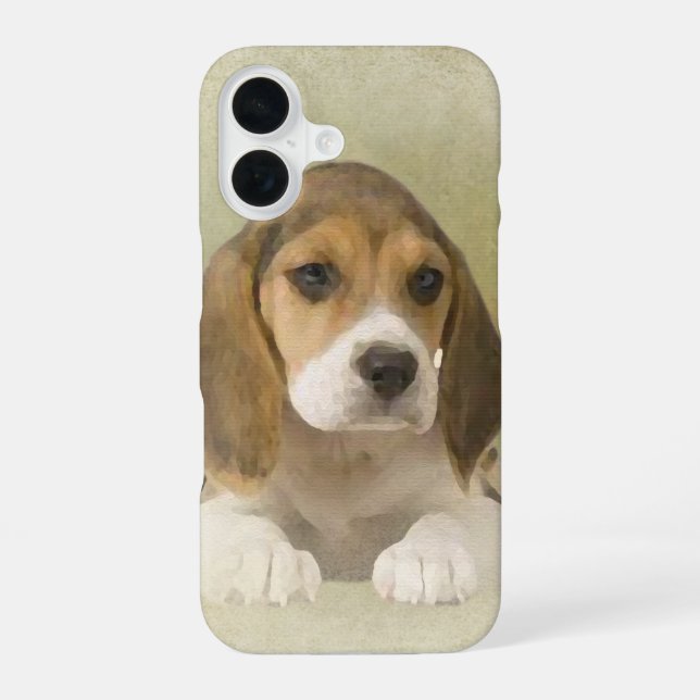 Beagle   iPhone 16 case (Back)