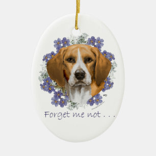 Beagle Keepsake Ceramic Ornament