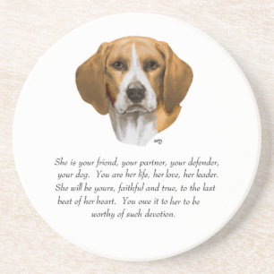 Beagle Keepsake Coaster