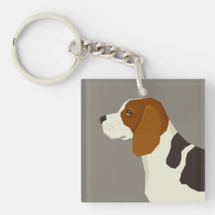 Beagle Keychain
