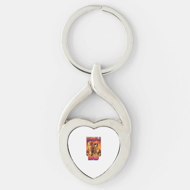 Beagle   keychain (Front)