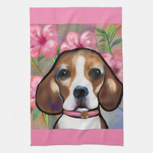 Beagle           kitchen towel