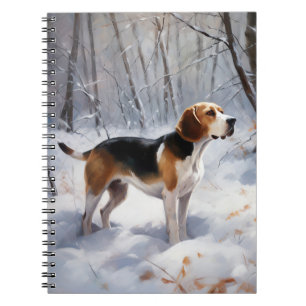 Beagle Let It Snow Christmas  Notebook