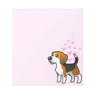 Beagle Love Notepad