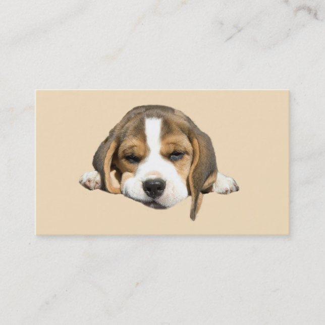 Beagle Lover Business Card (Front)