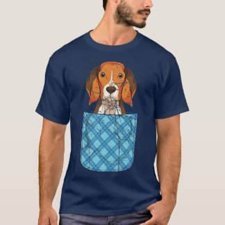 Beagle Lover Dog Owner Pet Owner Cute Pocket Beagl T-Shirt