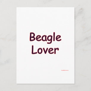 Beagle Lover Postcard