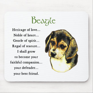 Beagle Lovers Gifts Mouse Pad