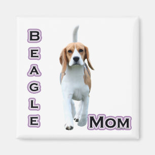 Beagle Mom 4 - Magnet