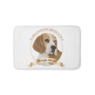 Beagle Mom Bathmat