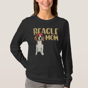 Beagle Mom Cute Dog Day Headbands For Women Men G T-Shirt