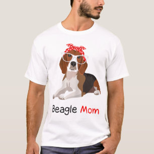 Beagle Mom Dog Bandana Pet Lover Gift WoBeagle T-Shirt