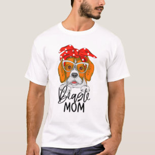 Beagle Mom Dog Mama Girl Mother´S Day Beagle Lover T-Shirt