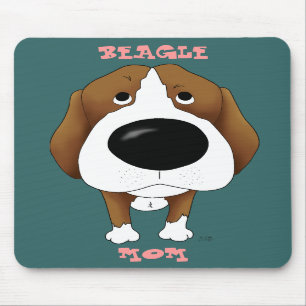 Beagle Mom Mousepad